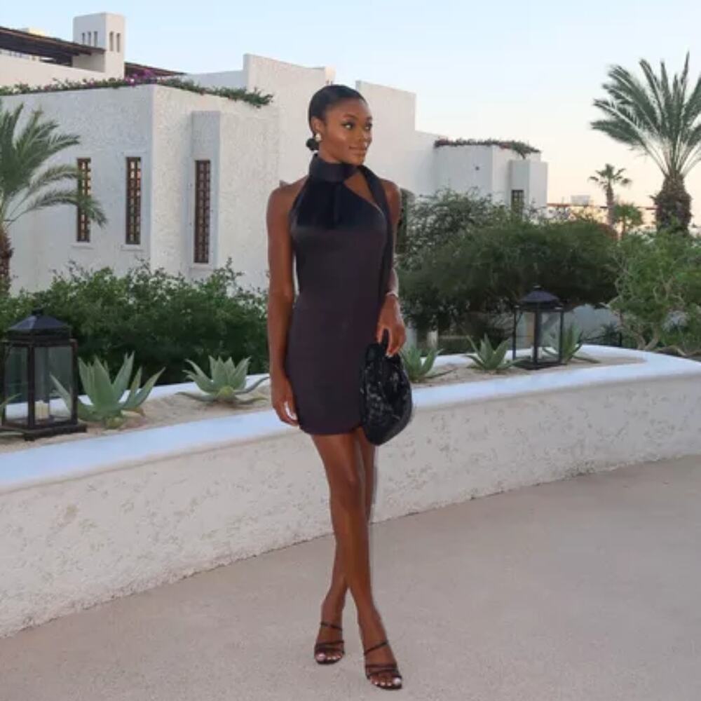 superdown Black Mini Dress